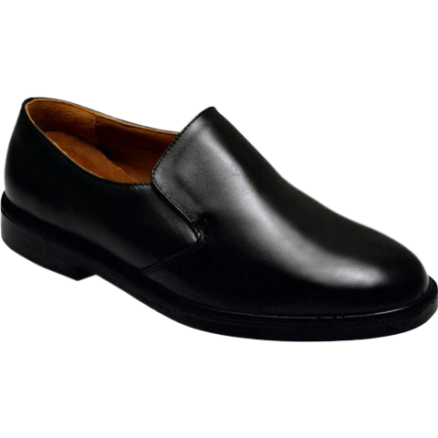 Wizfort Mens Plain Toe Traditional Loafer (656)