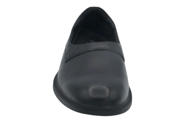 Wizfort Men's Leather Lightweight Chassidic Loafer - Black - view 4